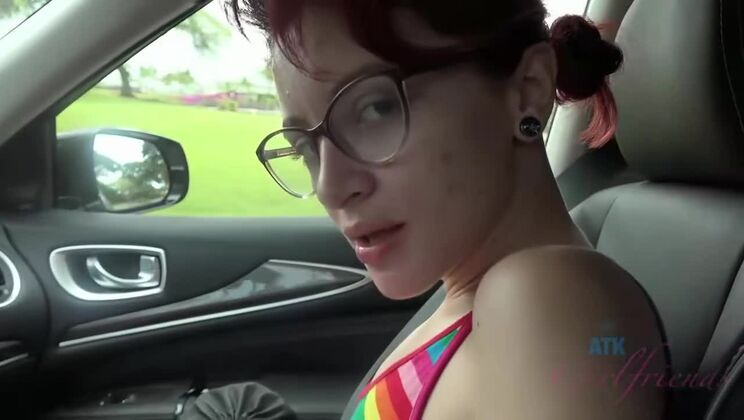 [ATKGirlfriends] - Lola Fae Girlfriend Anal – Outdoor Beach POV - Lola Fae