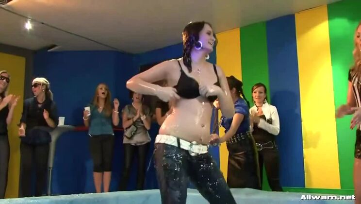 Eva Everheart - Blonde Euro Teen Fucks in Slippery Gel