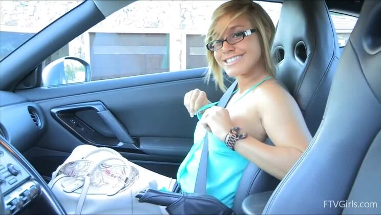 [FTVGirls] - Big Tits Blonde Kennedy Takes Huge Cock Outdoors - Kennedy