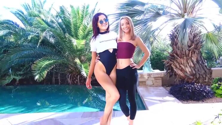 Beautiful Paisley's Lesbian Fetish and Upskirt Fun
