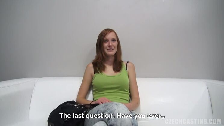 [CzechCasting] - Redhead Czech Jarka - Casting Anal Creampie - David Perry - Nikky Dream