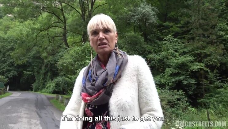 Czech Big Breasts Blonde Mature