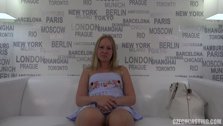 [CzechCasting] - European Casting with Blonde Czech Veronika - Stana