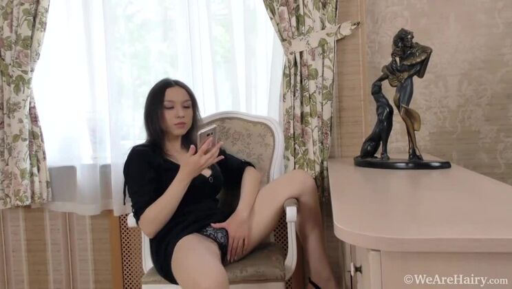 Veronika Mars Brunette Lingerie and Strip Show