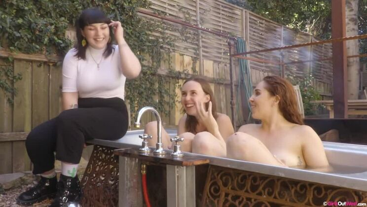 [GirlsOutWest] - Nova & Olive G - Lesbian Big Tits & Outdoor Fun