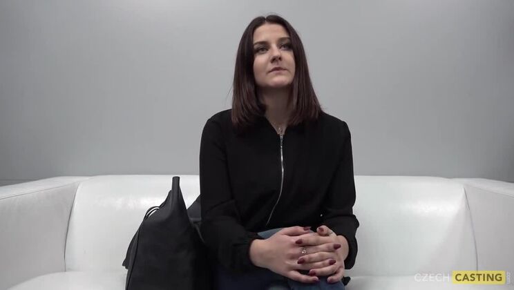 Hot Casting Kristyna, Czech Brunette Beauty