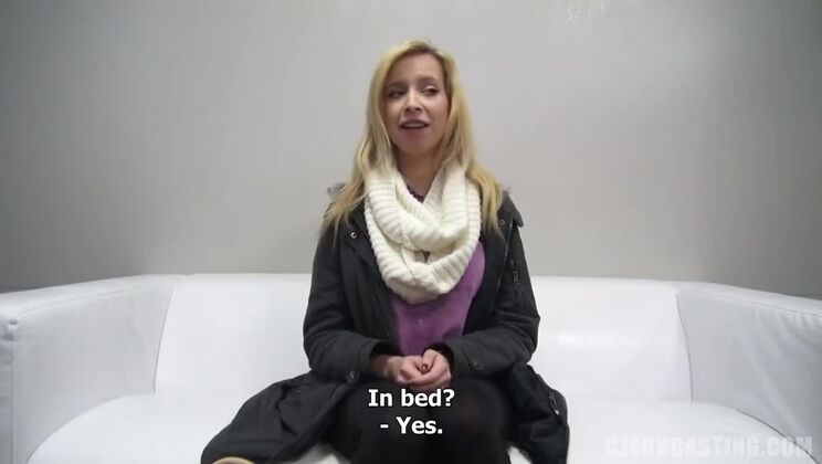 Winsome Blonde Girl from Czech Republic