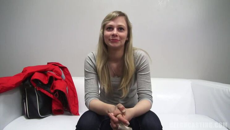 Czech Blonde with Piercing Eyes