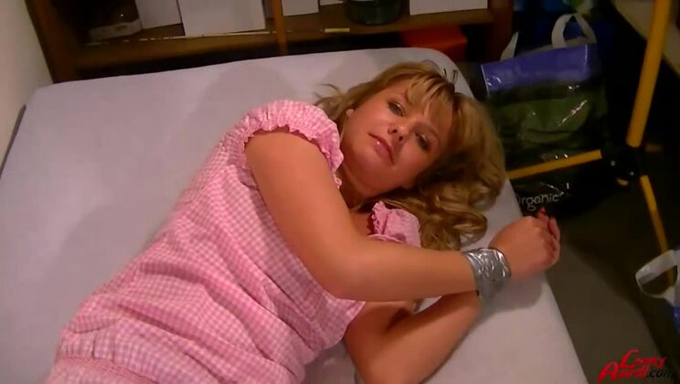 Big Cock Dominates Small Tits Blonde