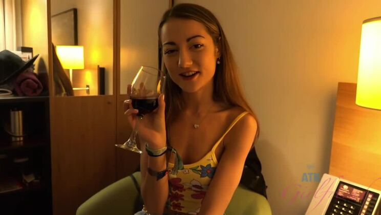 [ATKGirlfriends] - Lily Adams Fingers Herself by the Sea - Lily Adams