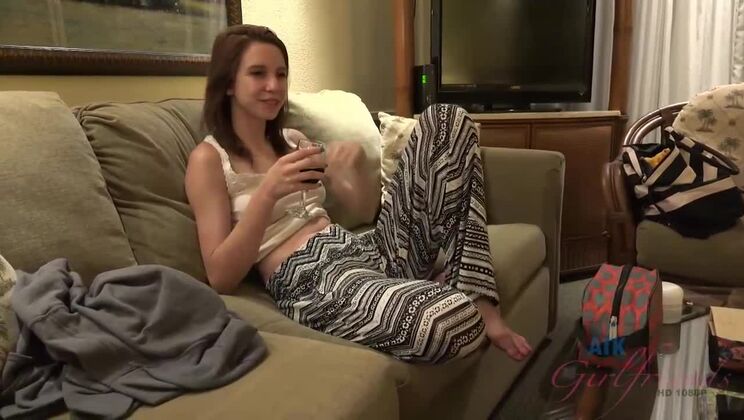 [ATKGirlfriends] - Jeep footjob from hot GF CeCe Capella - Cece Capella