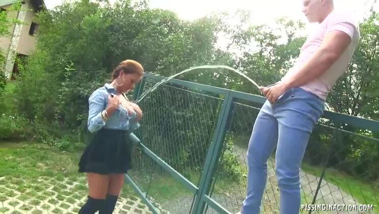 Piss, Cum, and Big Tits: A Dirty Delight