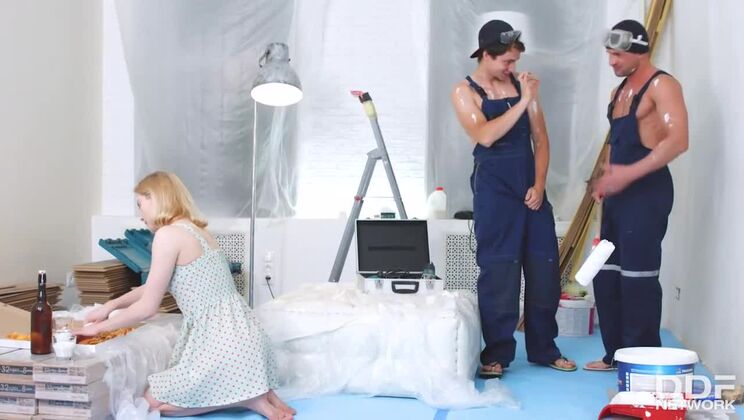 Blissful Double Banging with Via Lasciva