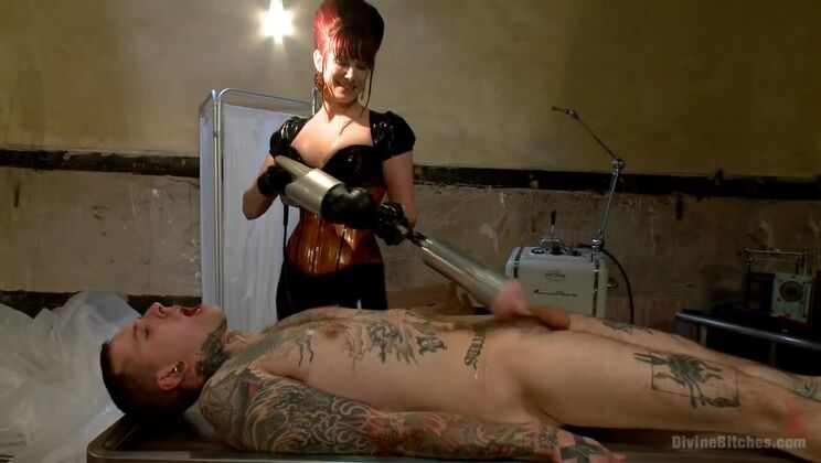 [DivineBitches] - Extreme Femdom Prostate Play with Maitresse Madeline Marlowe - John Jammen - Madeline Marlowe - Maitresse Madeline