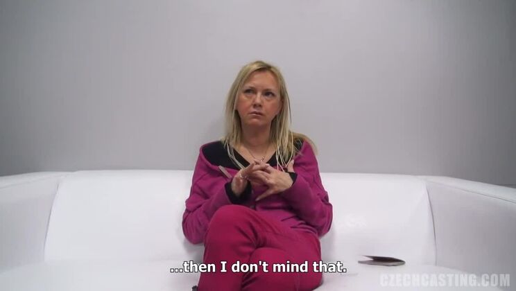 [CzechCasting] - Jaroslava - Slim Czech Blonde in Casting - Angel Smalls