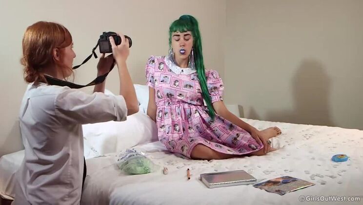 [GirlsOutWest] - Avalon And Emerald - Redhead Lesbian Fun