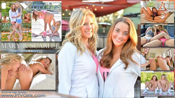 Mary and Scarlet's Beautiful Lesbian Bodies