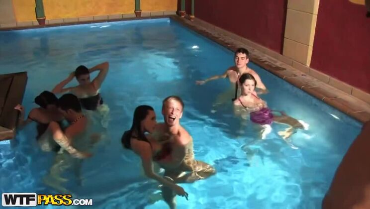 [CollegeFuckParties] - College Pool Party Turns into Sex Fest - Mona Lee - Angelica - Kattie Gold - Kyle - Frank - Eva Torres - Marc