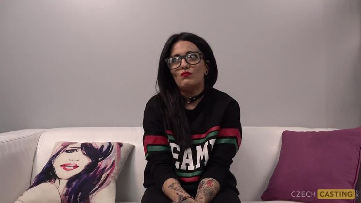 Czech Girl Gets a Big Cock in POV