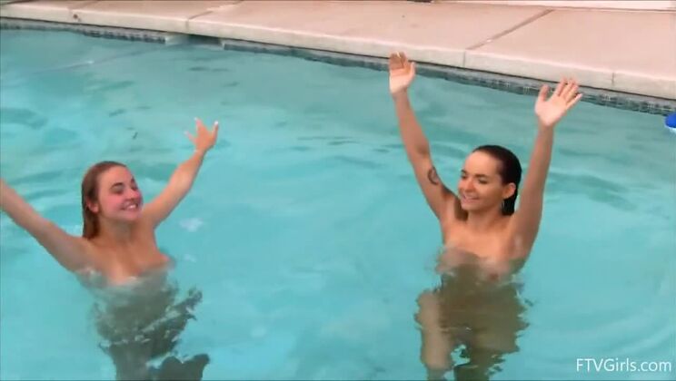 Upskirt Surprise with Stella & Charlotte