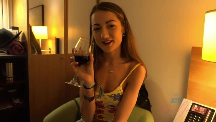 POV: You Fuck Brunette Lily in the Sea and She Cums