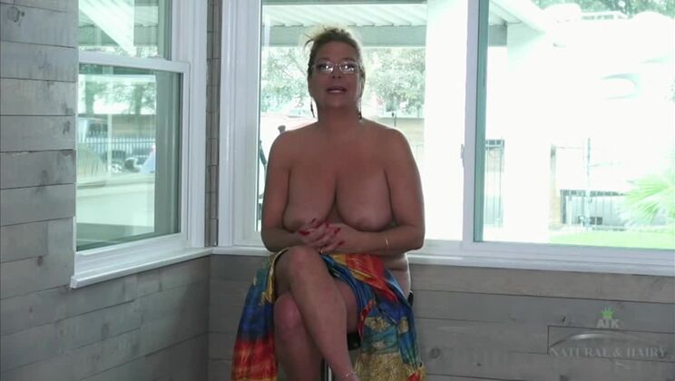 [AuntJudys] - Hairy and Mature: Karen Summer's Sexy Side - Karen Summer