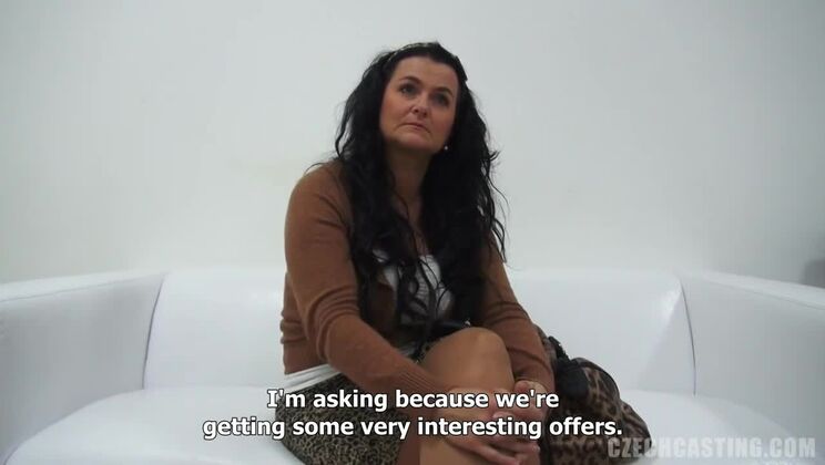 [CzechCasting] - Big Tits Czech Brunette - Milena