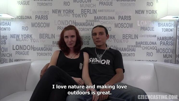 [CzechCasting] - Hanka & Honza - Steamy European Casting Sex - Milena