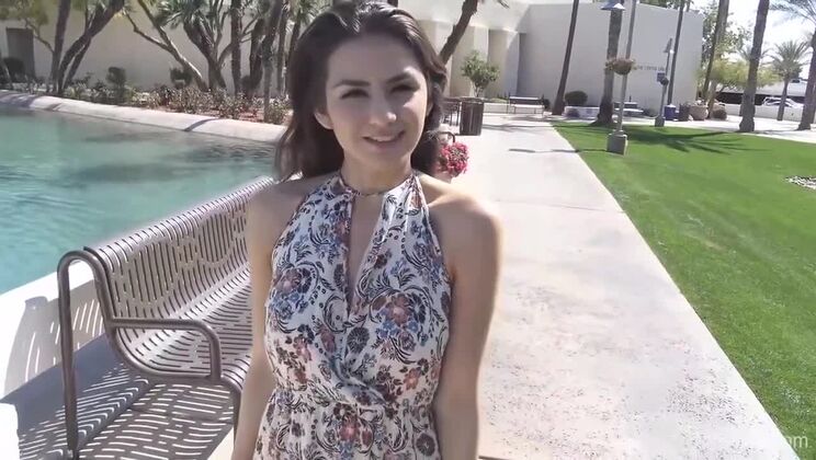 Young Natalie's Sexy Fingering Solo