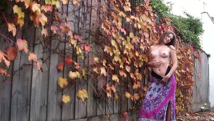 [GirlsOutWest] - Brunette Maddison Gets Dirty