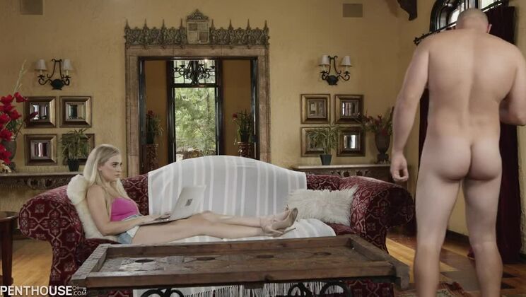 [PentHouse] - Blonde Teen Blake Blossom Fucked by Creepy Roommate - Big Ass & Tits