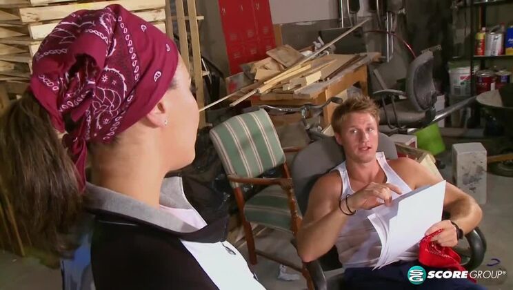 Selena Castro Big Boobed in Garage