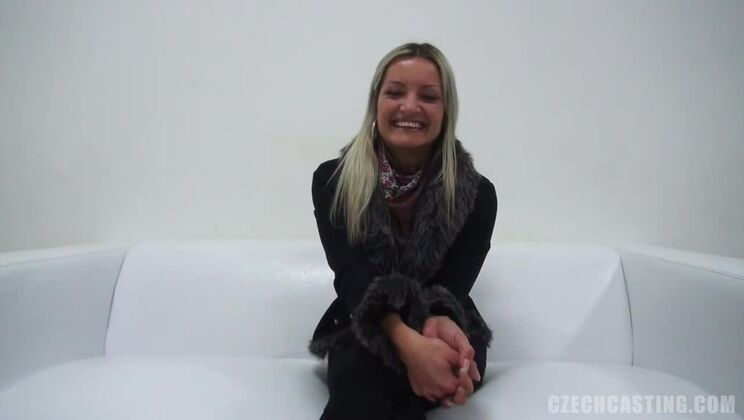 [CzechCasting] - Petra 7720 - Blonde Czech Teen Casting with Big Cock