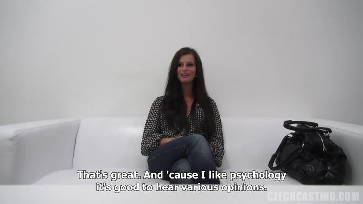 [CzechCasting] - Unbelievable Casting with Czech Brunette - Monika