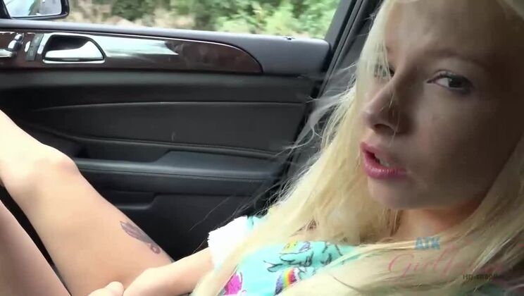 [ATKGirlfriends] - Kenzie Reeves Small Tits Fucked on the Beach - Kenzie Reeves