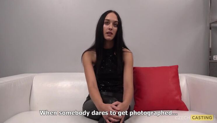 Classy Czech Brunette Anal