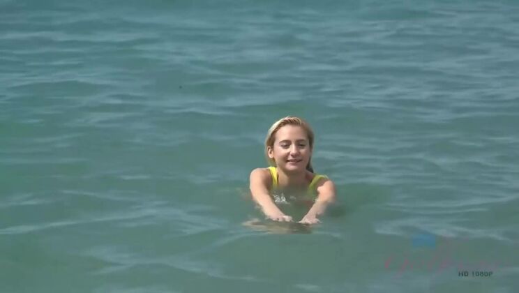 [ATKGirlfriends] - Odette's Shower Striptease in Paradise - Odette Delacroix