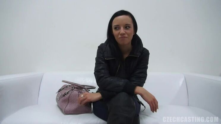 [CzechCasting] - Czech Brunette Nikola in Casting