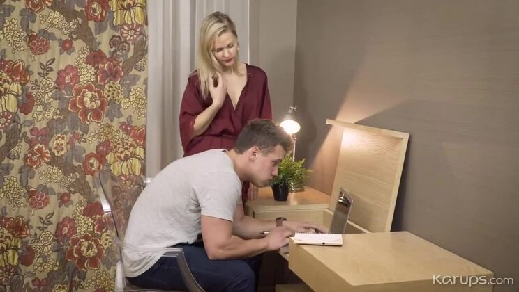 [Karups] - Big Cock Meets Midge Mayor's Hand - Midge Mayor