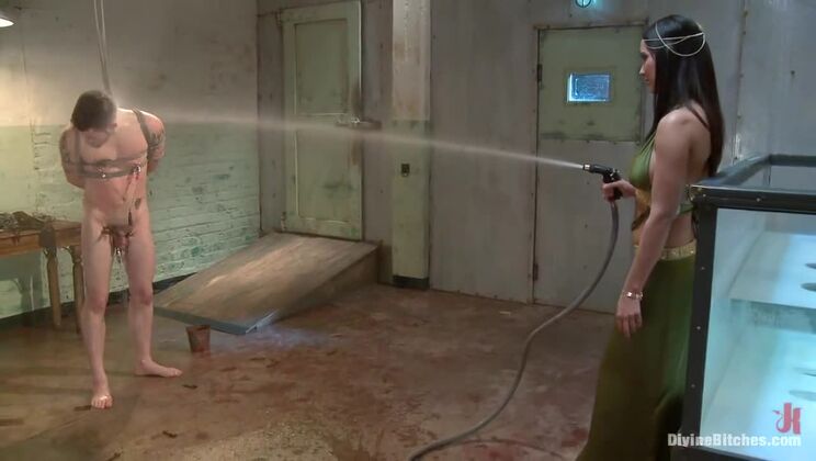 [DivineBitches] - Aquaphobia and BDSM: Isis Love's Episode 3 with Wolf Hudson