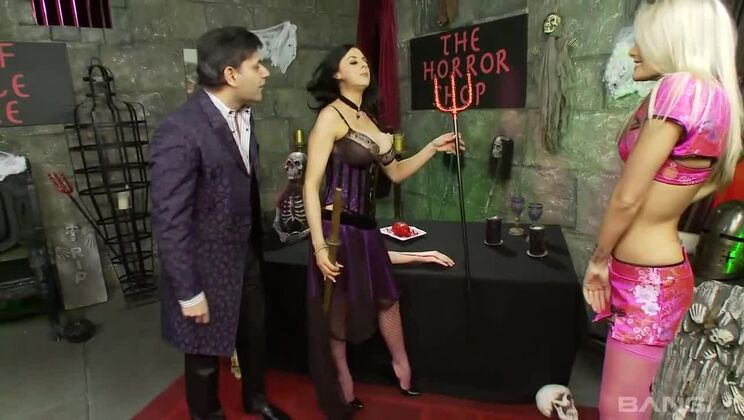 [BANG.com] - Threesome Fun: Jasmine, Blonde, and Brunette in Lingerie