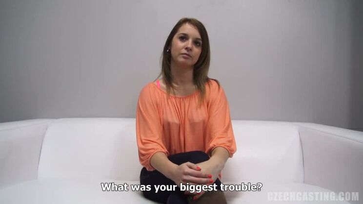 Czech Babe Alena in Wild European Action