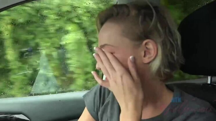 [ATKGirlfriends] - Emma Hix Gets Her Pussy Played With Outdoors