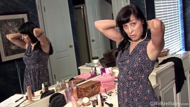 [WeAreHairy] - Upskirt Voyeur of Lucy Dutch in Lingerie - Betty Jones