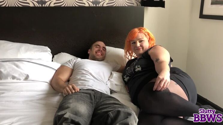 [SluttyBBWs] - Courtney Trouble Gives Deepthroat And Bj - Courtney Trouble