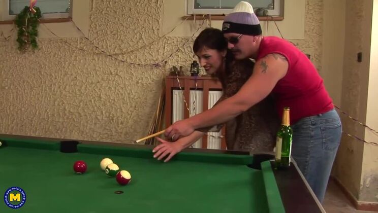 Creampie Fun with a Mature Slut