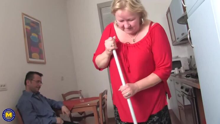 Blonde Bbw Mature Woman Gets Hardcore Fucked