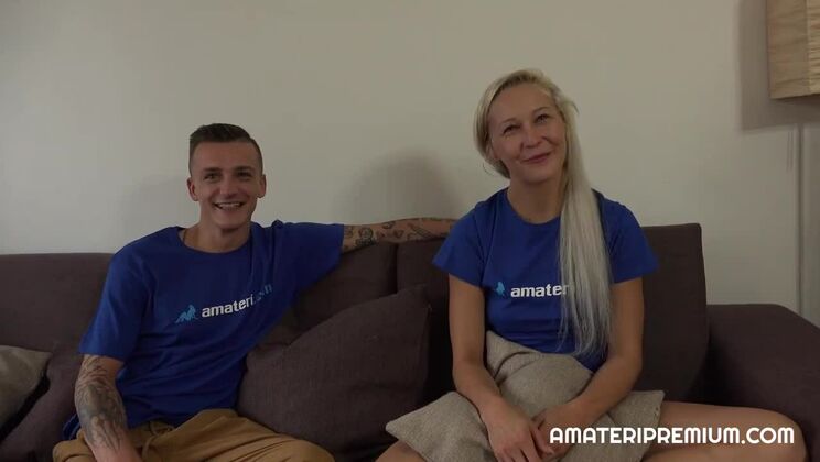 [AmateriPremium] - Martina's Big Cock Adventure with Lenka and Tomas