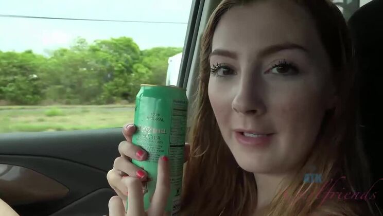 [ATKGirlfriends] - Redhead Babe Megan Winters Gets Naughty In Bed On Rainy Days