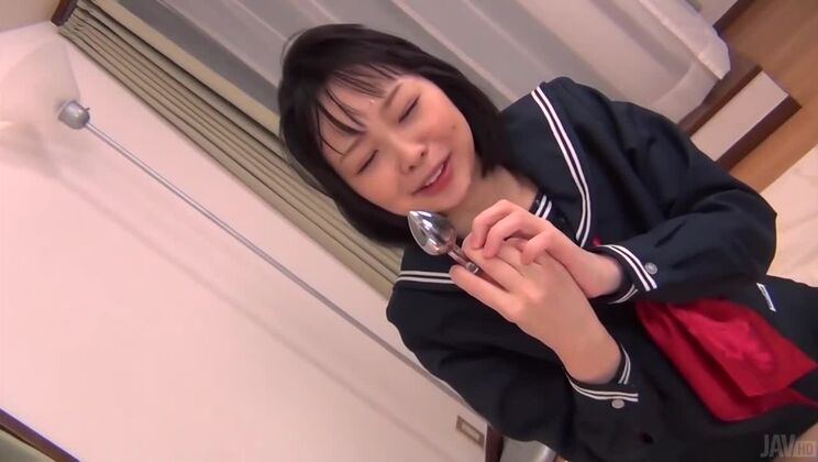 Yuri Sakurai fucked deep in wild Asian lesbian sex